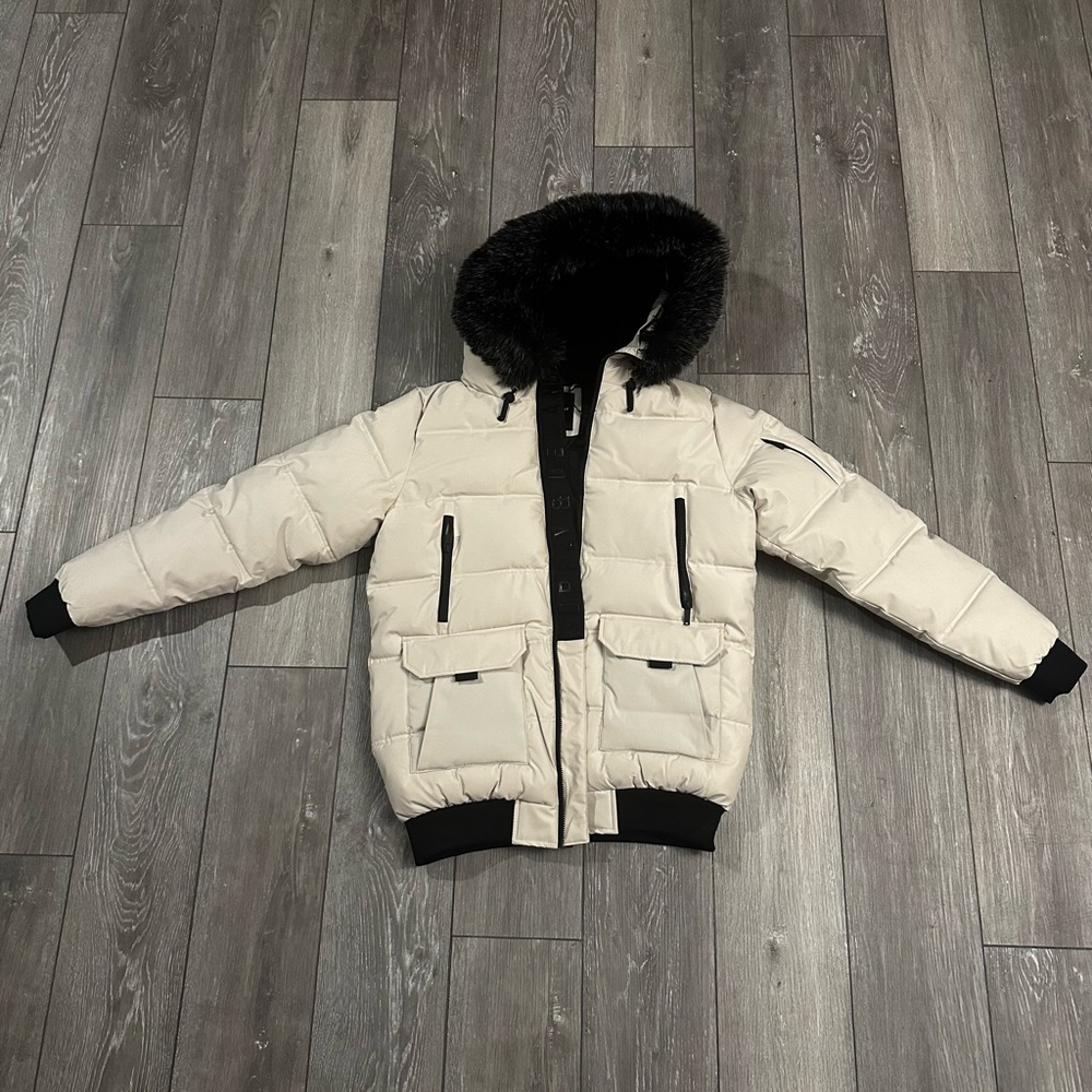 ‘Supply & Demand’ Medium Fur Puffer